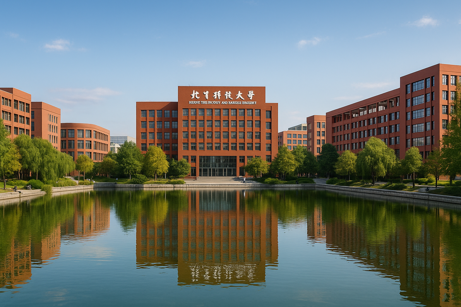 Beijing Technology and Business University Campus and International Students
