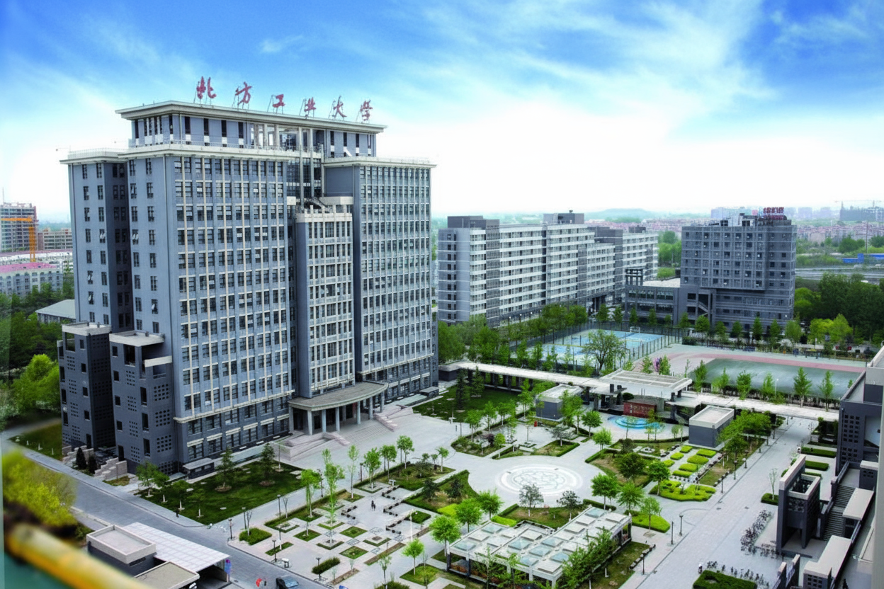 North China University of Technology campus and international students